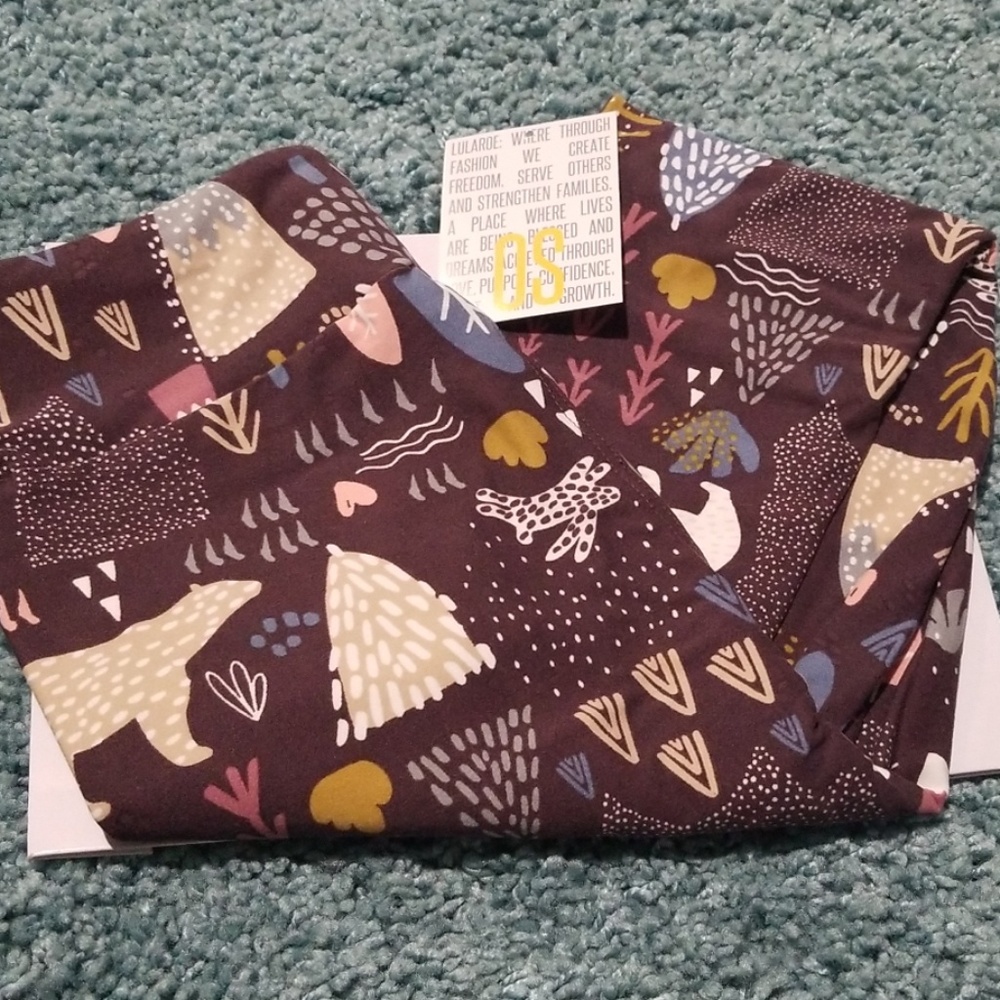 💄3 for $10 Purple Animal Holiday Leggings